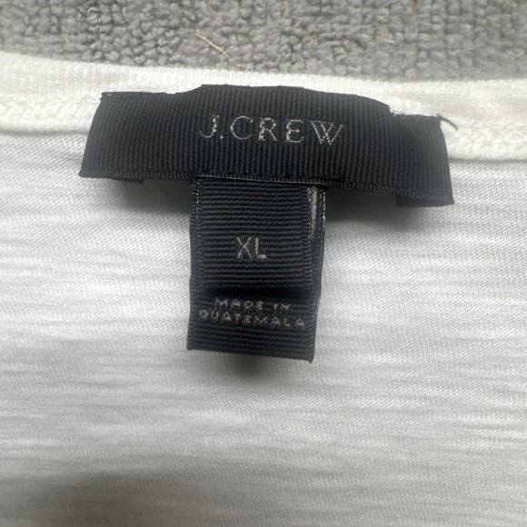 J.‎ Crew Match Point T Shirt Womens XL White Tennis Graphic Pickleball Preppy - Picture 3 of 13